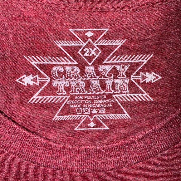 CRAZY TRAIN BRAND WOMENS AUTUMN SHIRT - Picture 2 of 3